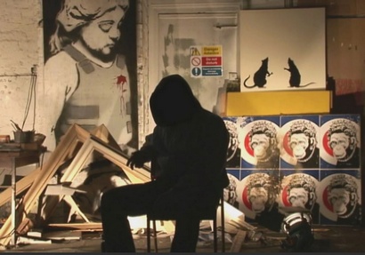 street art banksy Brainwash